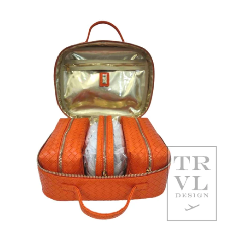 TRVL Design Luxe TRVL2 Case Woven Papaya