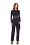 Susana Monaco Cargo Pant-black-shopbody.com