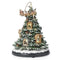 Roman Lighted Musical Tree Silhouette Windows With Rotation-shopbody.com