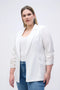 Joseph Ribkoff Woven Jacquard Boxy Blazer-shopbody.com