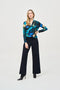 Joseph Ribkoff Silky Knit Abstract Print Top-shopbody.com