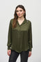 Joseph Ribkoff Satin Straight Blouse-shopbody.com