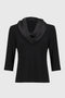 Joseph Ribkoff Silky Knit And Satin Fitted Top-shopbody.com