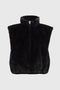 Joseph Ribkoff Faux-Fur Sleeveless Cropped Vest-shopbody.com