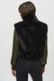 Joseph Ribkoff Faux-Fur Sleeveless Cropped Vest-shopbody.com