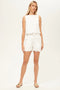 Trina Turk Deuce Belted Short - Tennis Eyelet-shopbody.com