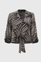 Joseph Ribkoff Gauze Tropical Print Top-shopbody.com