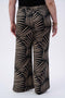 Joseph Ribkoff Gauze Tropical Print Wide-Leg Pants-shopbody.com