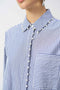 Joseph Ribkoff Striped Stretch Cotton Shirt-shopbody.com