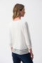 Joseph Ribkoff Knit Pullover Top With Mesh Detail-shopbody.com