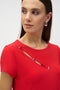 Joseph Ribkoff Silky Knit Fitted Top-shopbody.com