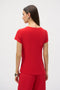 Joseph Ribkoff Silky Knit Fitted Top-shopbody.com