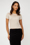 Frank Lyman Knit Top - Champagne-shopbody.com