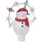 Roman 7.7" Santa w/ LED Night Light Snowflake/Candy Icons- shopbody.com