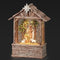 Roman 8.75" LED Swirl Stable W/Holy Family Night Light-shopbody.com