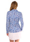 Cabana Life Seaside Floral 1/4 Zip Sport Top-shopbody.com