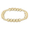 Enewton Classic Blissful Pattern 3mm Bead Bracelet - 6mm Mixed Gold-shopbody.com