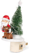 Roman 6.75"H Rudolph w/ Santa Night Light- shopbody.com