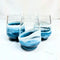 Lynn & Liana Designs - Resin Coated Set of 4 Wine Glasses - Ocean Vibes