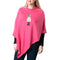 Top It Off Holly Poncho-pink nutcracker-shopbody.com