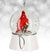 Roman Cardinal Snow Globe Light Up Ornament-shopbody.com