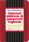 Peter Pauper Press Internet Log Book Red-shopbody.com