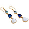 Charles Albert Alchemia Blue Ocean Breeze Drop Earrings-shopbody.com