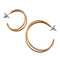 Charles Albert Alchemia - Double Hoop Earrings-shopbody.com