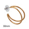 Charles Albert Alchemia - Double Hoop Earrings-shopbody.com