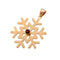 Charles Albert Alchemia - Garnet Snowflake Pendant-shopbodycom