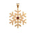 Charles Albert Alchemia - Garnet Snowflake Pendant-shopbodycom