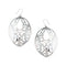 Charles Albert Silver - Patterned Earrings-shopbody.com