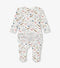 Hatley Happy Forest Ruffle Bum Bamboo Coverall-shopbody.com