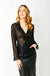 Frank Lyman Woven Black Top-shopbody.com