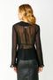 Frank Lyman Woven Black Top-shopbody.com