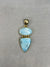 Charles Albert Alchemia - Larimar Pendant-shopbody.com