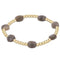 Enewton Admire Gold 3mm Bead Bracelet - Onyx