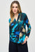 Joseph Ribkoff Silky Knit Abstract Print Top-shopbody.com