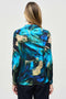 Joseph Ribkoff Silky Knit Abstract Print Top-shopbody.com