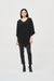 Joseph Ribkoff Sweater Knit Poncho With Rivet Detail-shopbody.com