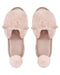 MeMoi Luxe Bunny Hop Pom Pom Plush Slipper-shopbody.com