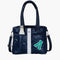 Oliver Thomas Maxed Out Wanderlust Tote - Dark Navy/White Stripe-shopbody.com