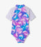 Hatley Kids Girls Airbrush Dolphins Rashguard One Piece Rashguard-shopbody.com