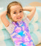 Hatley Kids Girls Airbrush Dolphins Rashguard One Piece Rashguard-shopbody.com