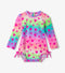 Hatley Kids Kaleidoscope Hearts Baby Rashguard Swimsuit-shopbody.com