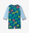 Hatley Kids Printed Palms One Piece Rashguard Suimsuit-shopbody.com