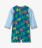 Hatley Kids Printed Palms One Piece Rashguard Suimsuit-shopbody.com