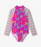 Hatley Kids Printed Palm One Piece Rashguard-shopbodycom