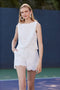 Trina Turk Deuce Belted Short - Tennis Eyelet-shopbody.com