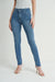 Just Black Denim The Long Leg Straight - Medium Dark-shopbody.com